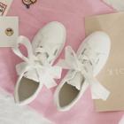 Ribbon Lace-up Sneakers
