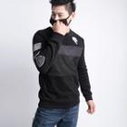 Printed Color-block Embroidered T-shirt