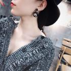 Faux Amber Drop Earrings
