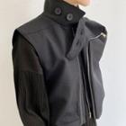Zip Vest Black - One Size