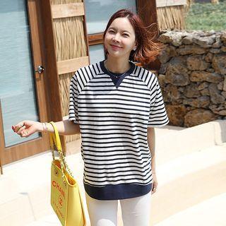 Stripe Summer Sweatshirt