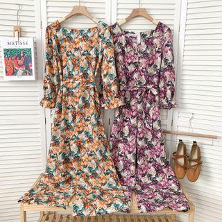 Floral Wide-leg Jumpsuit In 8 Colors