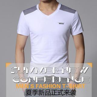 Shoulder Panel T-shirt