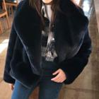 Relaxed-fit Faux-fur Jacket