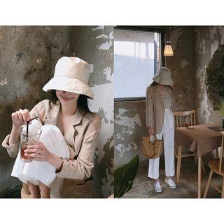 Herringbone Linen-blend Jacket