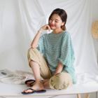 Stripe Colored Oversized T-shirt