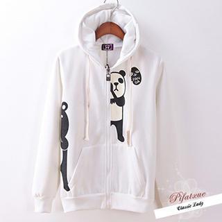 Panda Print Hoodie