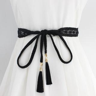 Tassel Lace String Belt