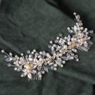 Wedding Branches Faux Pearl Hair Comb White - One Size