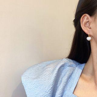 Rhinestone Drop Earring 1 Pair - E3205 - Gold - One Size