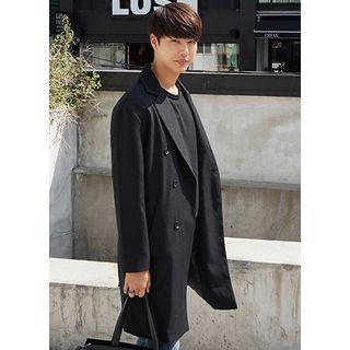 Double-breasted Mac Coat
