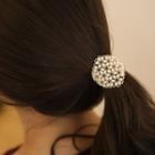 Faux-pearl Rhombus Hair Tie