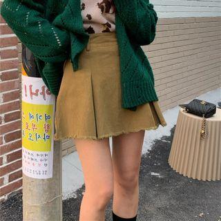 A-line Ripped Skirt