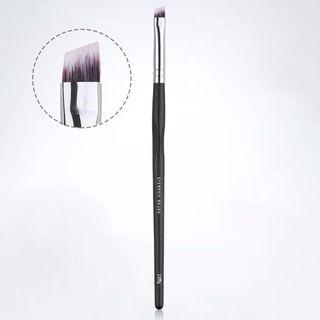 Angled Eyebrow Makeup Brush Black - One Size