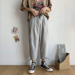 Harem Pants With Drawstring