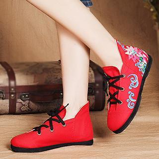 Embroidered Sneakers