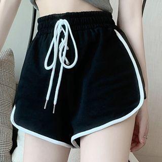 Crop Tank Top / High-waist Sweatshorts