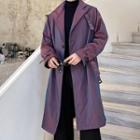 Iridescent Trench Coat