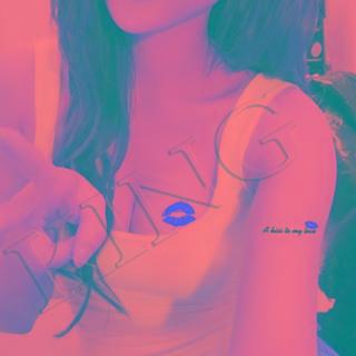 Lip & Kiss Waterproof Temporary Tattoo As Figure - One Size