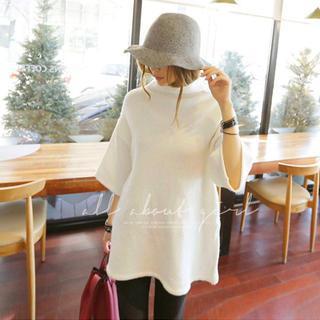 3/4-sleeve Knit Sweater