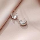 Mini Curved Hoop Earring