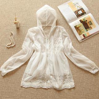 Lace-trim Light Jacket
