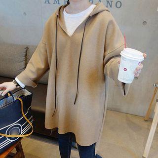 Plain Dip-back Hoodie