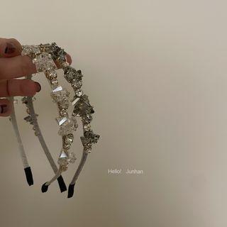 Faux Crystal Alloy Headband