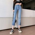 Bootcut Cropped Jeans