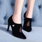 Tulle Panel Pumps