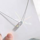 925 Sterling Silver Cubic Rhinestone Pendant Necklace Necklace - Cube - One Size