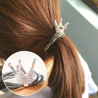 Crown Rhinestone Hair Tie