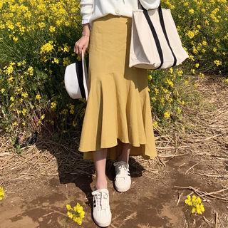 Mermaid Linen Skirt