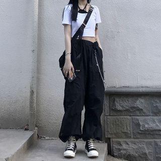 Couple Matching High Waist Harem Pants