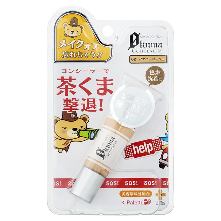 K-palette - Zero Kuma Eye Concealer (#02 Yellow Beige) 13g