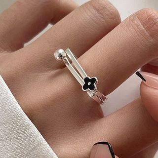 Floral / Beaded Open Ring
