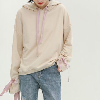 Ribbon Detail Hoodie