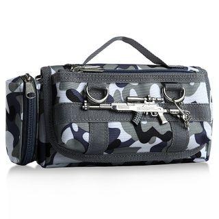 Camo Print Carryall Bag Blue - One Size
