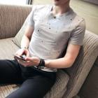 Short-sleeve Painted T-shirt