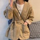 Strappy Light Blazer