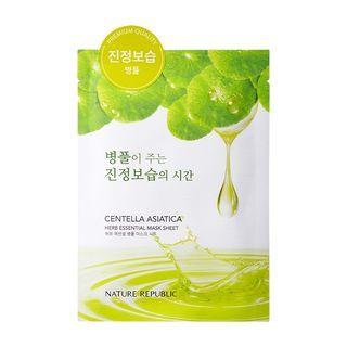 Nature Republic - Herb Essential Mask Sheet - 10 Types Centella Asiatica