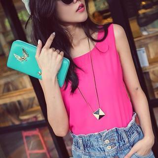 Studded Long Wallet