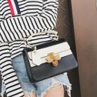 Colour Block Bee Shoulder Bag
