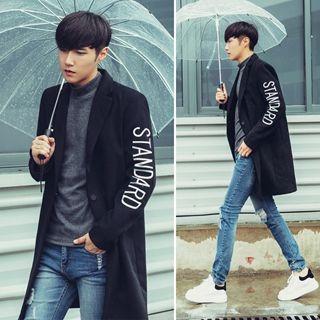 Embroidered Long Coat