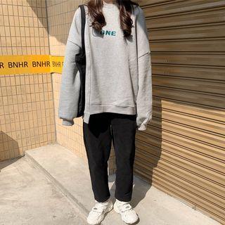 Sweatpants / Letter Sweatshirt