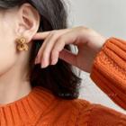 Bear Stud Earring 1 Pair - Bear - Khaki - One Size