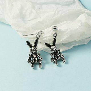 Alloy Rabbit Dangle Earring 1 Pair - Rabbit - Dangle Earring - One Size