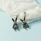 Alloy Rabbit Dangle Earring 1 Pair - Rabbit - Dangle Earring - One Size