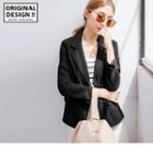 Long Sleevemock Pocket Blazer