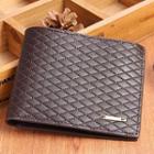 Genuine Leather Quilted Wallet